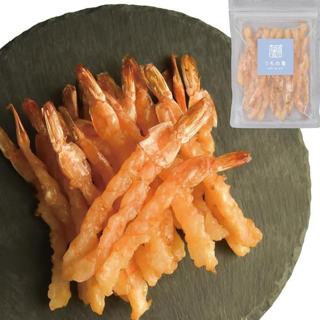 우치노아테 일본 말린 새우포 안주, 1개, 95g