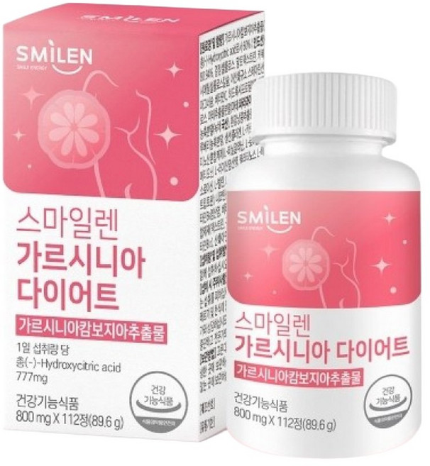스마일렌 가르시니아 800mgx112정, 1박스, 112정