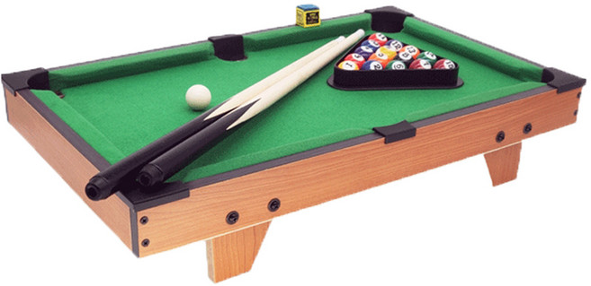 迷你桌上撞球檯 親子互動桌遊 木質桌球玩具 手眼協調訓練, 撞球檯(小號):51cm X 31cm X 10cm, 1個