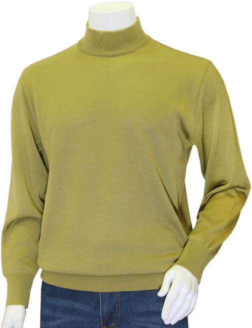 쟌피엘 남자 겨울 울 혼방 니트 반폴라 티셔츠 목티 남성 긴팔 무지 티