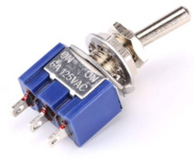 아두이노 MTS-102 3핀 2단 토글 스위치, 1개