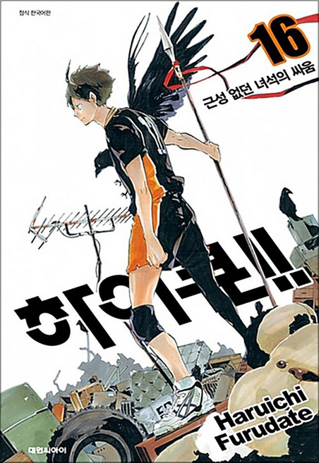 하이큐 16권 만화 책
