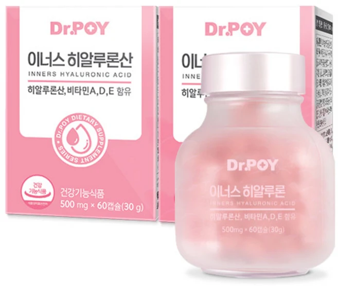 닥터포이 이너스 히알루론산 30g, 60정, 2개 - 쿠팡