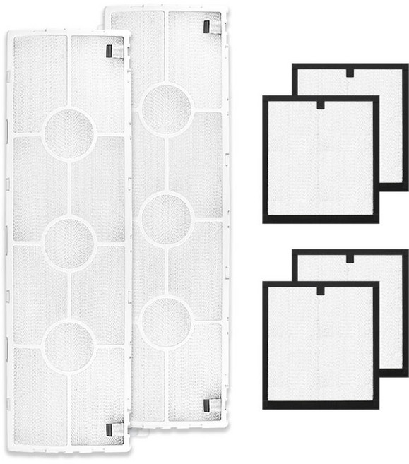 별제이 LG 에어컨 듀얼 스탠드 필터세트 호환용 초미세필터2개 + 큰미니필터4개 3306, 1개, 미니큰필터구성