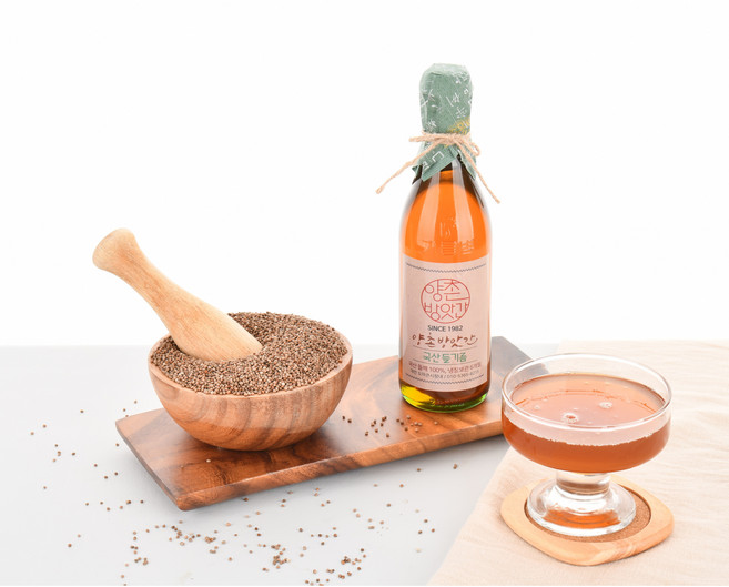 양촌방앗간 국산 들기름 기름선물세트 답례품, 4개, 180ml