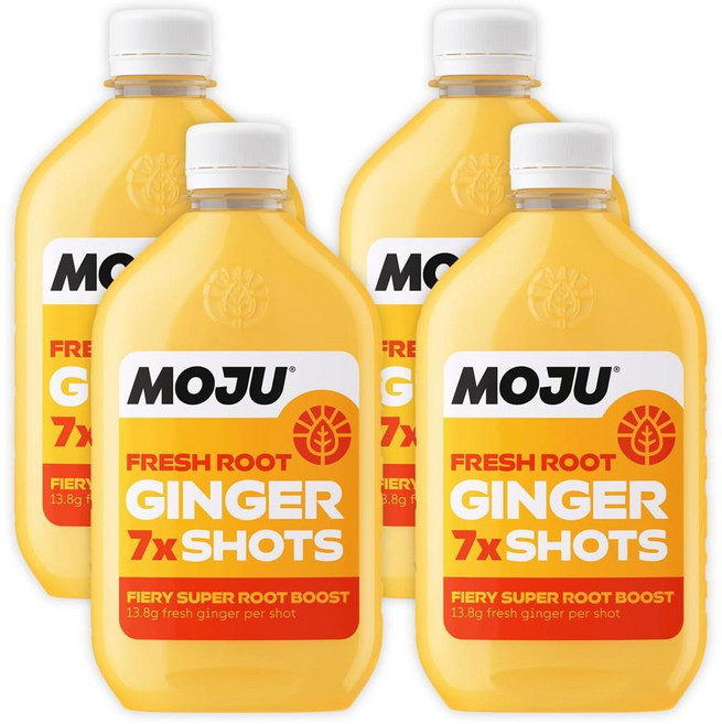 MOJU 모주 생강 음료 개당7샷, 4개, 420ml