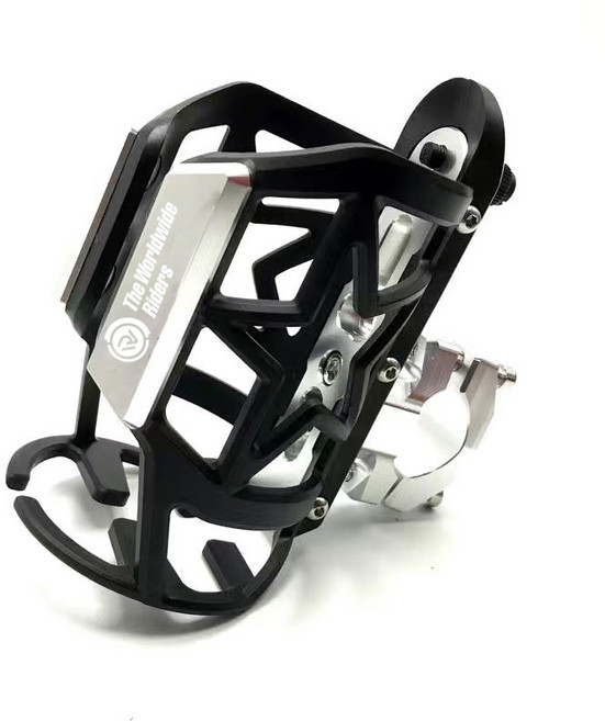 라이더무드 야마하 NMAX XMAX TMAX NVX AEROX 컵홀더 물병 커피 음료수 거치대 튜닝 커스텀 엔맥스 엑스맥스 티맥스 에어록스, YAMAHA 컵홀더 - 실버, 1개