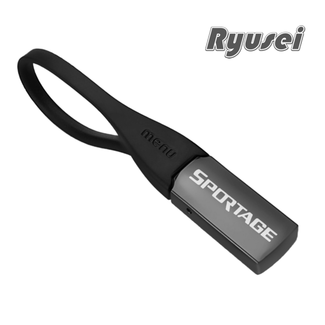 Ryusei 자동차 키링 고급 키홀더링 기아 호환 키링 열쇠고리 연결고리 키케이스 차량용품 카니발 K8 모닝 레이 셀토스 쏘렌토 스포티지 무료각인 R054, Sportage-black, 1개