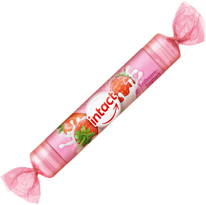 인탁트 포도당캔디 딸기 요거트 40g, 1개