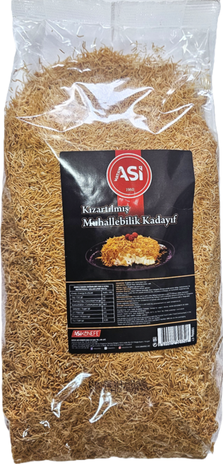 카다이프 직수입 튀르키예 볶은 카다이프면 구운카다이프 아시쿠네페 asi kunefe Turkey kadayif, 1개, 1kg