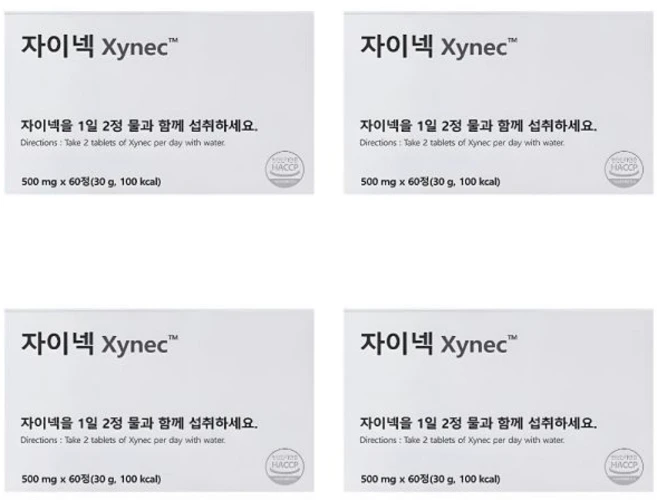 자이넥정 500mg x 60정 4박스 자이넥 541706 - 쿠팡