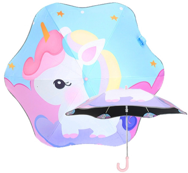 당일발송 FOOI 안전한 라운드 귀여운 캐릭터 아동우산 우양산 빠른배송