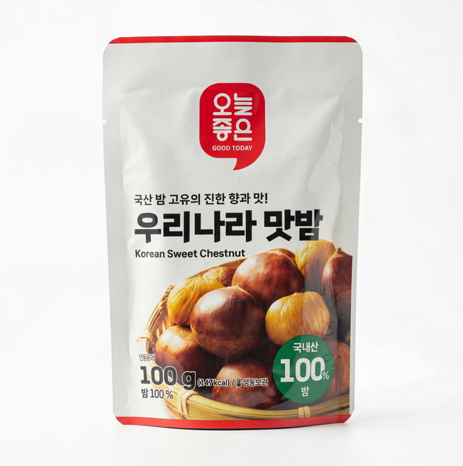 오늘좋은 우리나라 맛밤, 100g, 1개