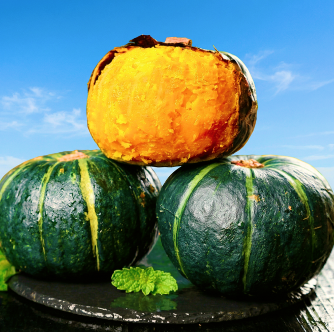 [초특가] 꿀범벅 단호박 정품 밤호박, 1박스, 2kg