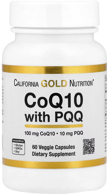 레이크에비뉴 CoQ10 100mg PQQ 10mg 60정 베지캡슐 X3 코엔자임큐텐 유비퀴논 피롤로퀴놀린퀴논, 1개