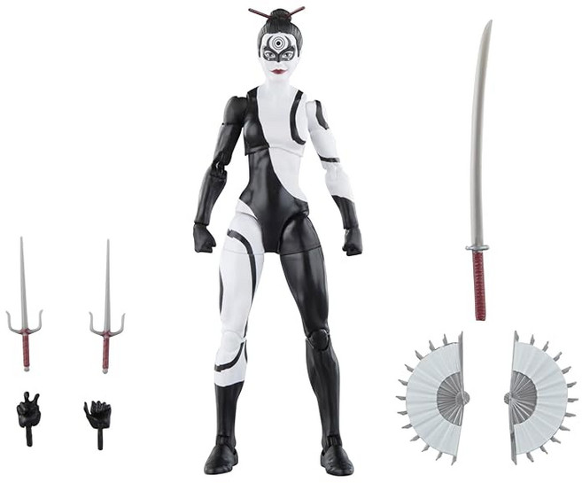 해즈브로(HASBRO MARVEL 마블레전드 시리즈 레이디 불스아이 마블 나이츠 코믹스 6인치 (15 cm 사이즈 액션 마블 레전드 액션 F6622 정품, 1개