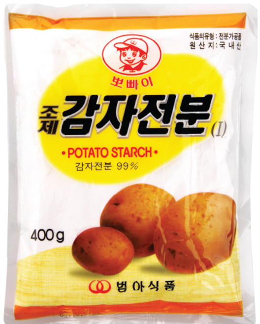 감자맛전분 200 g 20 개입box Tel. 032-674-0284, 200g, 3개