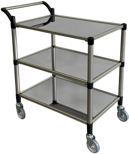 유런 3단 서빙카트 식당카트 운반카트 스텐, 1개