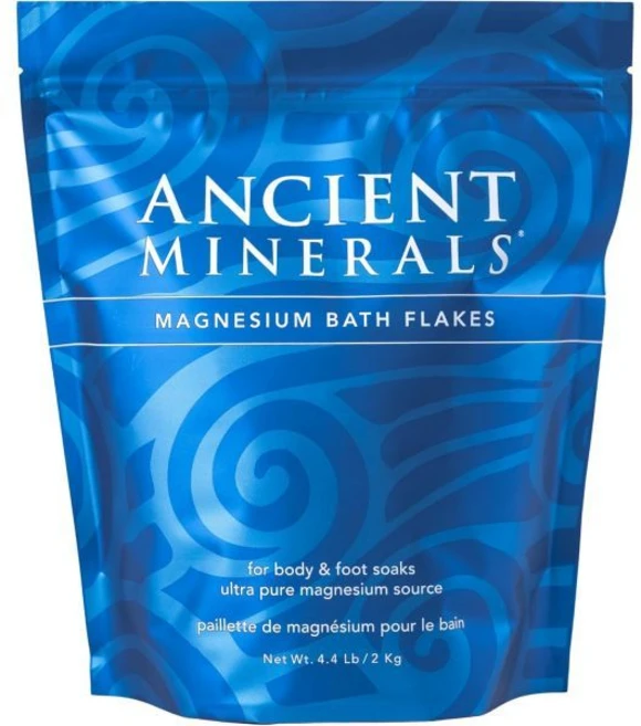 고대 미네랄 마그네슘 목욕 플레이크 엡섬 소금의 대안 천연 소금에 담그기 휴식 웰빙 및 근육 완화를 위한 고흡수 효율4.4파운드, Unscented, 70.4 Ounce (Pack of 1) - 쿠팡