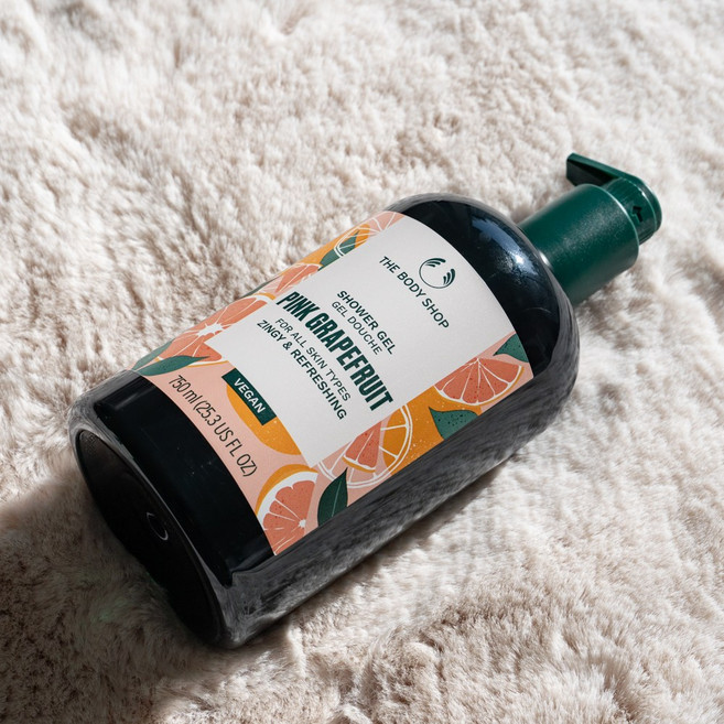 더바디샵 핑크 그레이프 후룻 샤워젤 750ml 시트러스 자몽 향, 자몽 샤워젤 750ml
