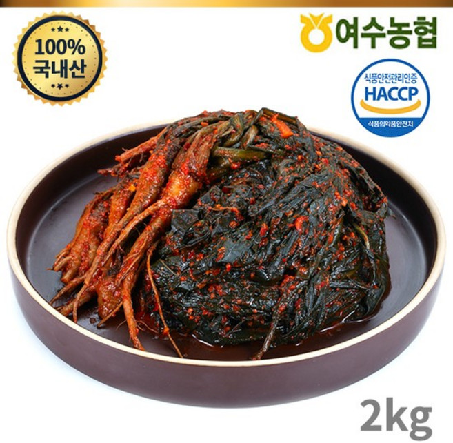 [여수여수 고들빼기 2kg, 1