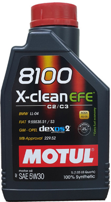 모튤 8100X CLEAN EFE 5W30 1박스 12EA 12L 엔진오일 합성유, 12개, 8100X Clean EFE/1박스 12EA, 1L