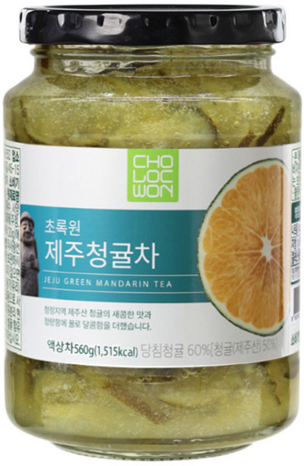 초록원 제주청귤차, 560g, 1개입, 2개