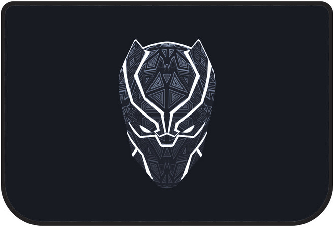 마블 히어로 차량용 자석 햇빛가리개 암막 커튼 2개 1세트 운전석 조수석 1+1, 블랙팬서