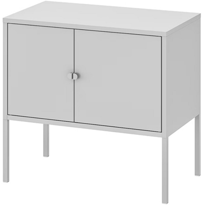 이케아 LIXHULT 릭스훌트 수납장 메탈/그레이60x35 cm 803.286.78, 메탈/그레이