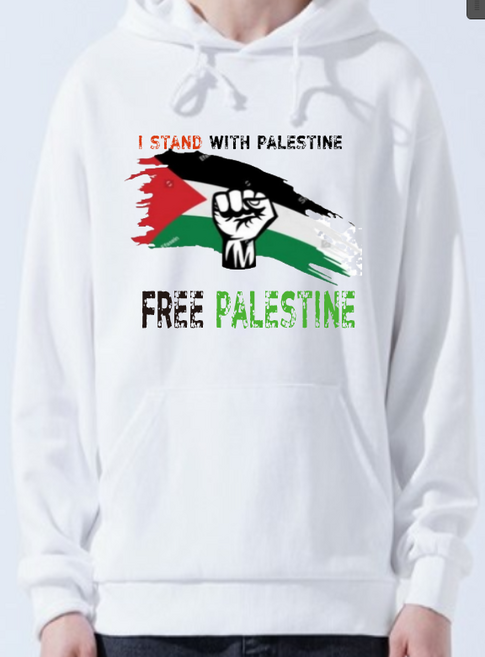 NO WAR_ FREE PALESTINE우크라이나/팔레스타인 반전 후드티셔츠(전쟁반대 굿즈 티셔츠)