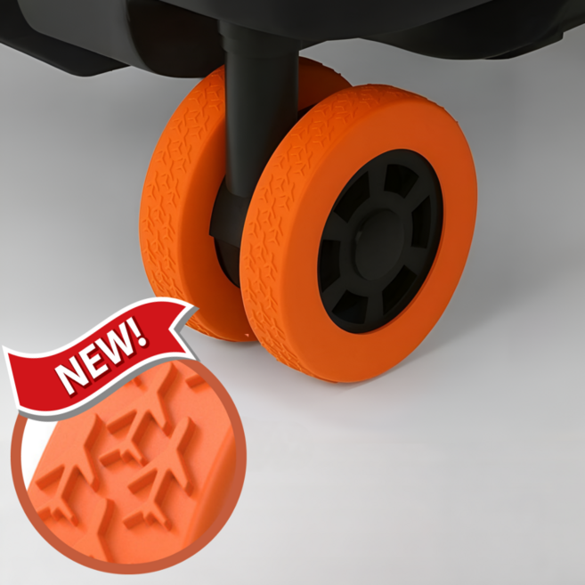 젤피온 5세대 빠짐방지 캐리어 바퀴 커버 실리콘 8개세트