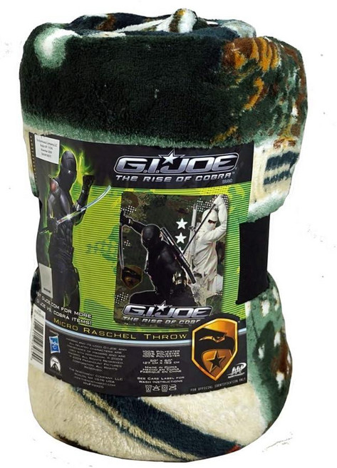 Northwest Company 127cm x 152.4cm(50인치 60인치) 마이크로 라셸 담요 GI Joe 결투용 브라더스 디자인