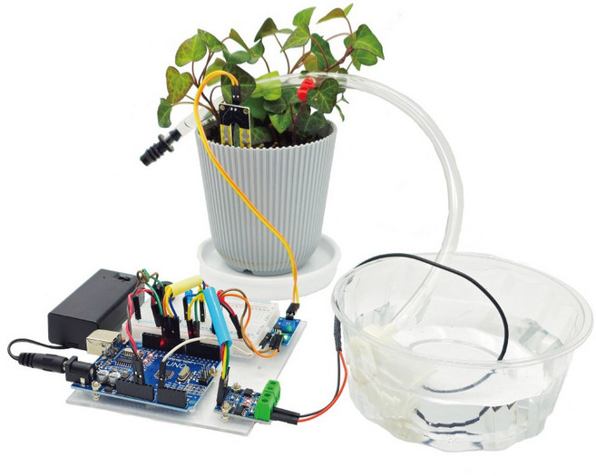 아두이노 식물 자동 물주기 올인원 키트, 1개