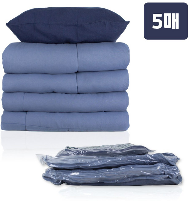 쿠스타코리아 압축팩 이불 의류 겨울옷 패딩 국산, 1개, 5개입