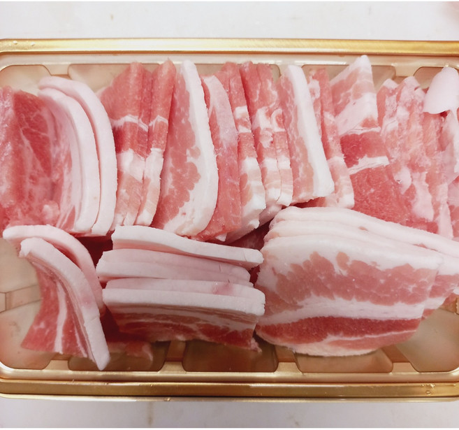 옛날 대패 삼겹살 구이용 칠레산 수입 도소매 업소용, 1개, 2kg