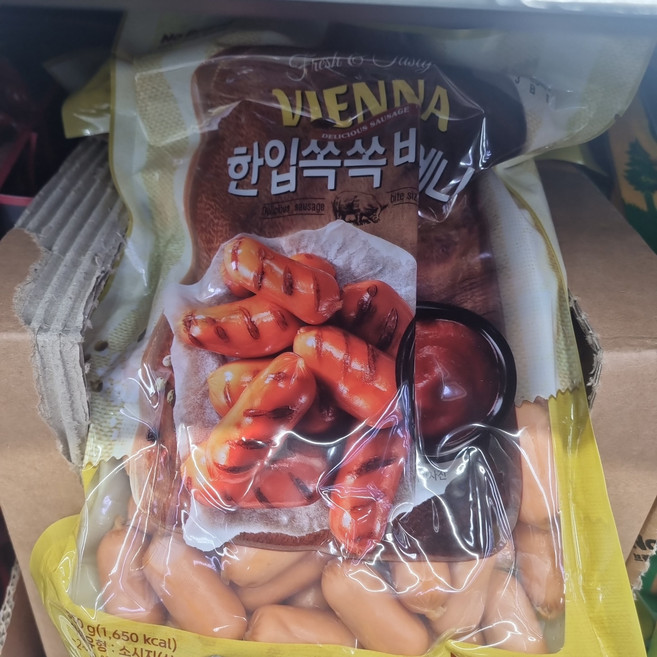 노브랜드 한입 쏙쏙 비엔나 수량 옵션 냉장, 아이스보냉백포장, 1개, 550g
