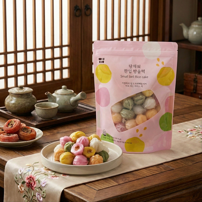 굳지않는떡 예향떡 한입방울떡 1kg, 1개