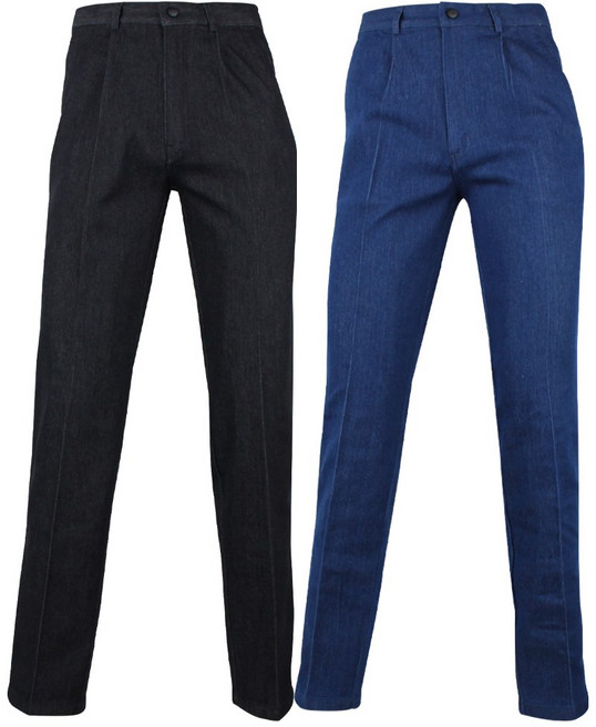 2장 여름용 남성 스판 작업 청바지 30~44 빅사이즈 편한 데님 M1130