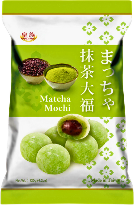 皇族 抹茶大福 日式風味麻糬, 120g, 1套