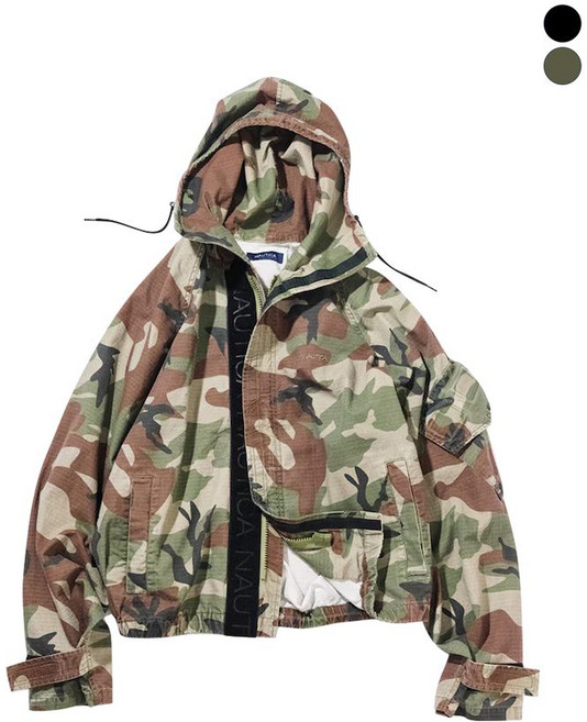 노티카 NAUTICA 립스탑 카모 스핀들 자켓2colors JJK1386