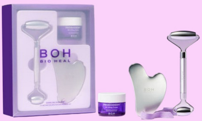 바이오힐보 프로바이오덤 리프팅 페이스롤러 + 괄사마사저, 1개