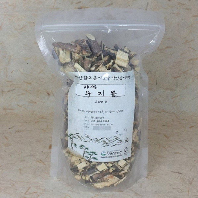 청운당농산 지리산 꾸지뽕 가지 구지뽕 나무 구찌뽕, 600g, 1개
