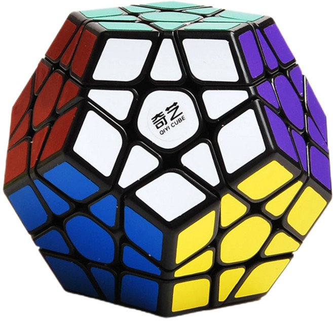 정 12면체 메가밍크스 큐브 전문가용 프리미엄 특수 cube 아이큐 퍼즐 12면 스큐브 상급자 기어 크레이지 1212 피라밍크스 루빅스 장난감 키덜트 보드 게임, R99742C(스탠다드, 1개