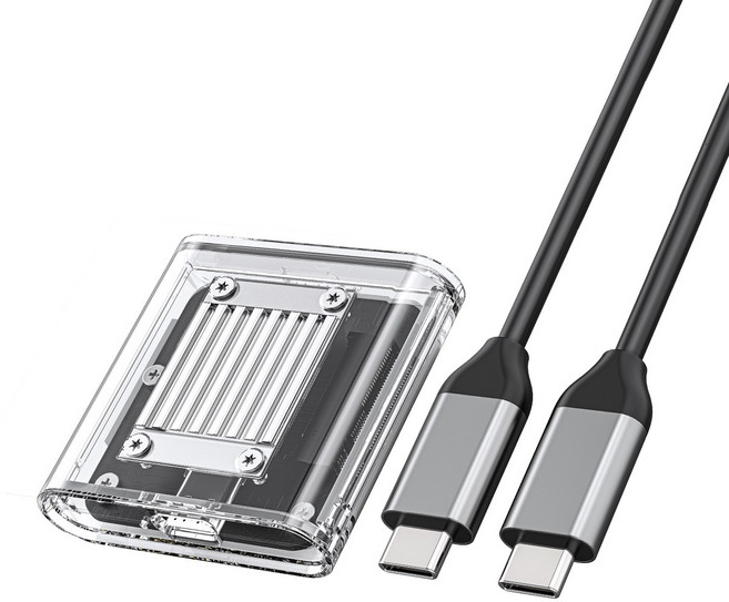 오리코 M.2 2230 NVMe 10Gbps C타입 외장 SSD 케이스 TC20, 2230 TC20, 1개