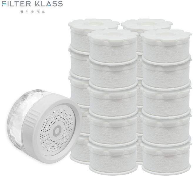 [ 필터클래스 ] 퓨어닷 세면대 호환 녹물제거필터, 3.퓨어닷 세면대 호환 녹물제거필터20개, 1개