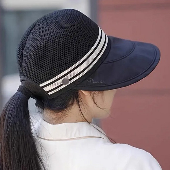 리미시아 통풍 메쉬 넓은챙 모자