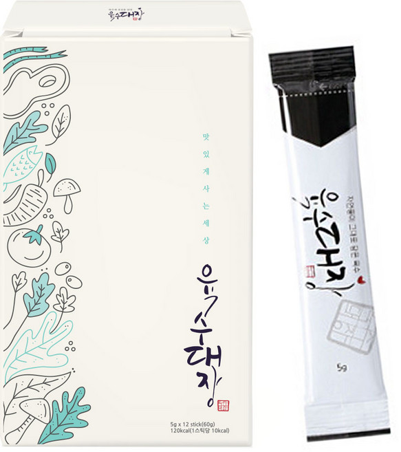 아이엠소스 육수대장 육수스틱 간편 요리, 1박스, 60g