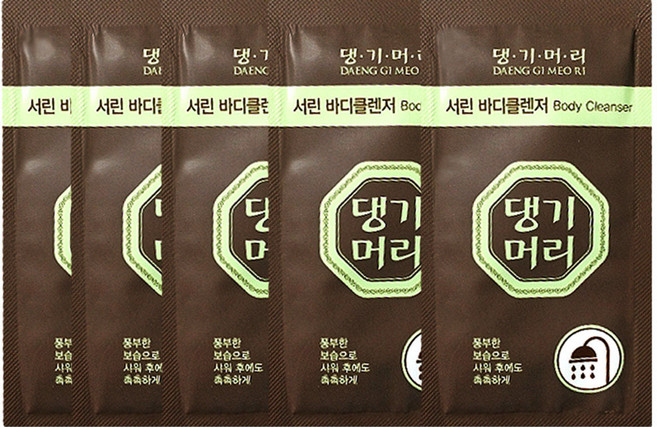 댕기머리 서린 일회용 바디클렌저 바디 8ml 1000개