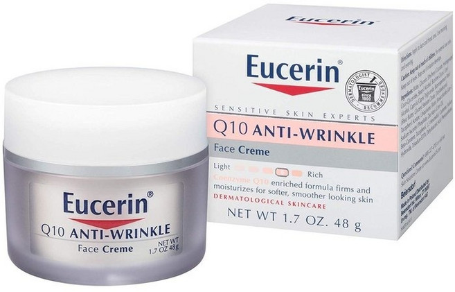 Eucerin Q10 撫紋保濕晚霜, 1個, Q10日霜 買二送一[發3瓶]
