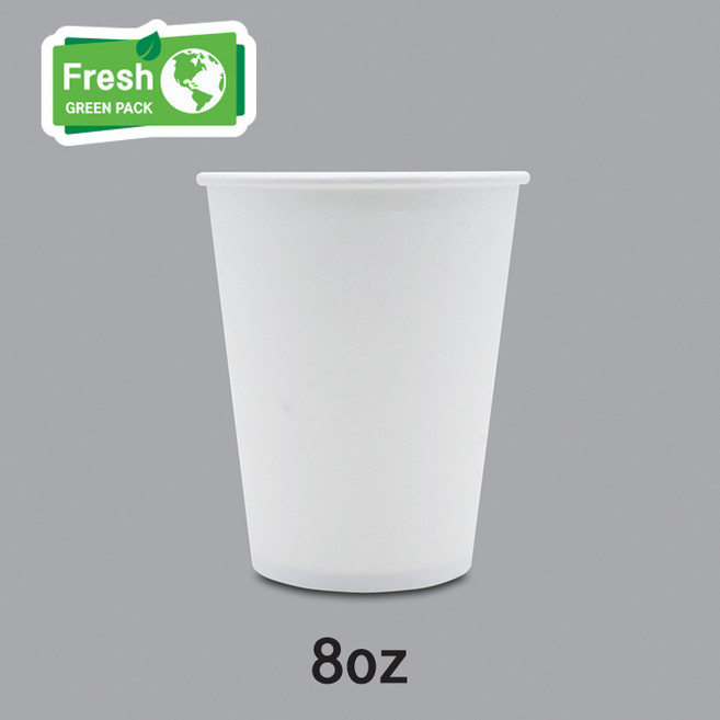 8온스 종이컵 커피컵 무지 1000개 (290ml/뚜껑별도), 1개
